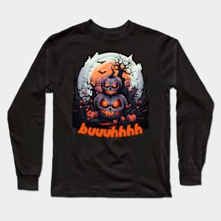 Buuhhhh-Halloween Haunt Long Sleeve T-Shirt